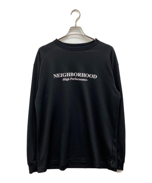 NEIGHBORHOOD（ネイバーフッド）NEIGHBORHOOD (ネイバーフッド) TECH E-CREW LS ブラック サイズ:XLの古着・服飾アイテム