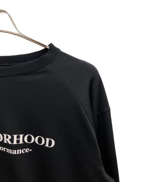 NEIGHBORHOOD（ネイバーフッド）NEIGHBORHOOD (ネイバーフッド) TECH E-CREW LS ブラック サイズ:XLの古着・服飾アイテム