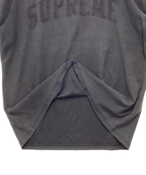 SUPREME（シュプリーム）SUPREME (シュプリーム) Pile Arch Logo Tee チャコールグレー サイズ:Lの古着・服飾アイテム