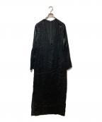 PRANK PROJECTプランクプロジェクト）の古着「Deep Neck Maxi One Piece」｜ブラック