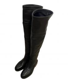 VALENTINO GARAVANI（ヴァレンティノ・ガラヴァーニ）の古着「ニーハイブーツ」｜ブラック