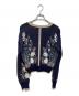 MURRAL (ミューラル) Garden flower knit cardigan ネイビー サイズ:Free：20000円