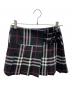 BURBERRY BLUE LABEL（バーバリー ブルー レーベル）の古着「チェックミニスカート/ノバチェックスカート」｜ブラック