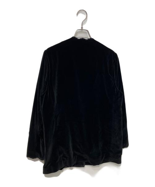 IENA（イエナ）IENA (イエナ) スカラップドベルベットジャケット　25AW ブラック サイズ:Freeの古着・服飾アイテム