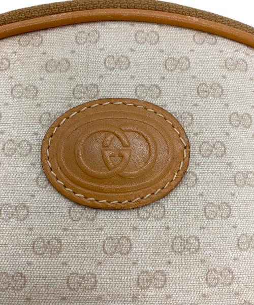 GUCCI（グッチ）GUCCI (グッチ) マイクロGG ショルダーバッグ ブラウンの古着・服飾アイテム