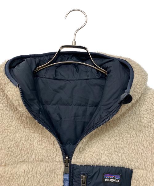 Patagonia（パタゴニア）Patagonia (パタゴニア) リバーシブル・レディ・フレディ・フーディ ネイビー×ベージュ サイズ:SIZE XXLの古着・服飾アイテム