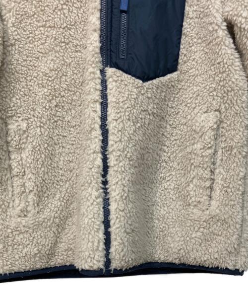 Patagonia（パタゴニア）Patagonia (パタゴニア) リバーシブル・レディ・フレディ・フーディ ネイビー×ベージュ サイズ:SIZE XXLの古着・服飾アイテム