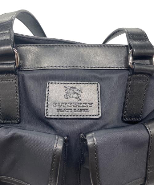 BURBERRY BLACK LABEL（バーバリーブラックレーベル）BURBERRY BLACK LABEL (バーバリーブラックレーベル) 2WAYショルダーバッグ　D1125-215-09 ブラックの古着・服飾アイテム