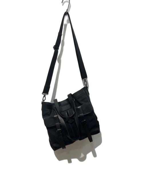 BURBERRY BLACK LABEL（バーバリーブラックレーベル）BURBERRY BLACK LABEL (バーバリーブラックレーベル) 2WAYショルダーバッグ　D1125-215-09 ブラックの古着・服飾アイテム