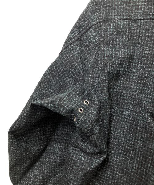 BEAMS（ビームス）BEAMS (ビームス) Riders Jacket Neon Plaid ネイビー サイズ:Lの古着・服飾アイテム