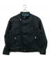 BEAMS（ビームス）の古着「Riders Jacket Neon Plaid」｜ネイビー