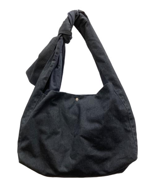 Omar Afridi（オマールアフリディ）Omar Afridi (オマールアフリディ) WASHED KNOTTED LIDIA BAG ブラックの古着・服飾アイテム