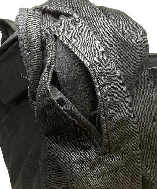 Omar Afridi（オマールアフリディ）Omar Afridi (オマールアフリディ) WASHED KNOTTED LIDIA BAG ブラックの古着・服飾アイテム
