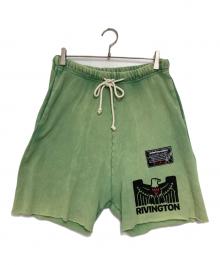 RIVINGTON roi Rebis（リヴィントンロイレヴィス）の古着「スウェットショーツ」｜黄緑