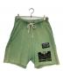 RIVINGTON roi Rebis（リヴィントンロイレヴィス）の古着「スウェットショーツ」｜黄緑