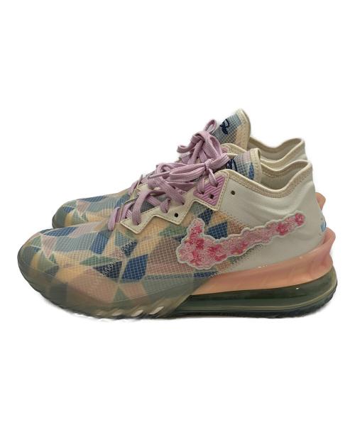 NIKE（ナイキ）NIKE (ナイキ) atmos (アトモス) LeBron 18 Low マルチカラー サイズ:27の古着・服飾アイテム