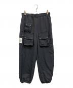 JANE SMITHジェーンスミス）の古着「NYLON TWILL CARGTO PANTS」｜グレー
