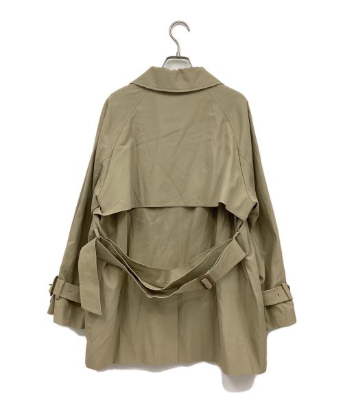 journal standard L'essage（ジャーナルスタンダード レサージュ）journal standard L'essage (ジャーナルスタンダード レサージュ) ショートトレンチコート ベージュ サイズ:FREEの古着・服飾アイテム