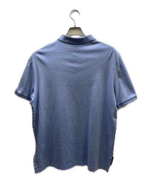 POLO RALPH LAUREN（ポロ・ラルフローレン）POLO RALPH LAUREN (ポロ・ラルフローレン) ポロシャツ スカイブルー サイズ:XLの古着・服飾アイテム