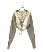 INSCRIREアンスクリア）の古着「Under bolero」｜ベージュ