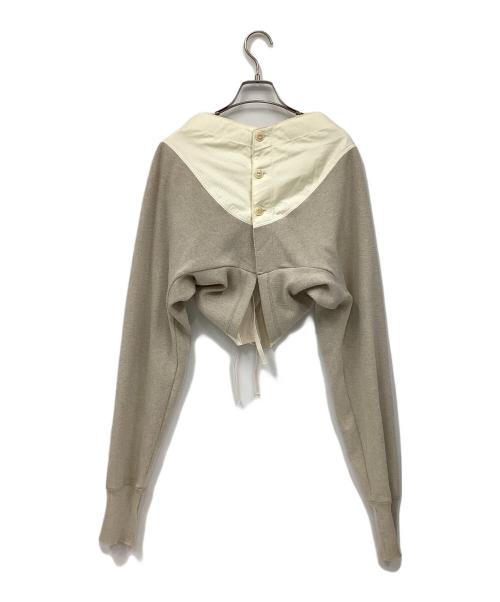 INSCRIRE（アンスクリア）INSCRIRE (アンスクリア) Under bolero ベージュ サイズ:FREEの古着・服飾アイテム