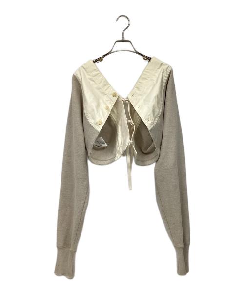 INSCRIRE（アンスクリア）INSCRIRE (アンスクリア) Under bolero ベージュ サイズ:FREEの古着・服飾アイテム