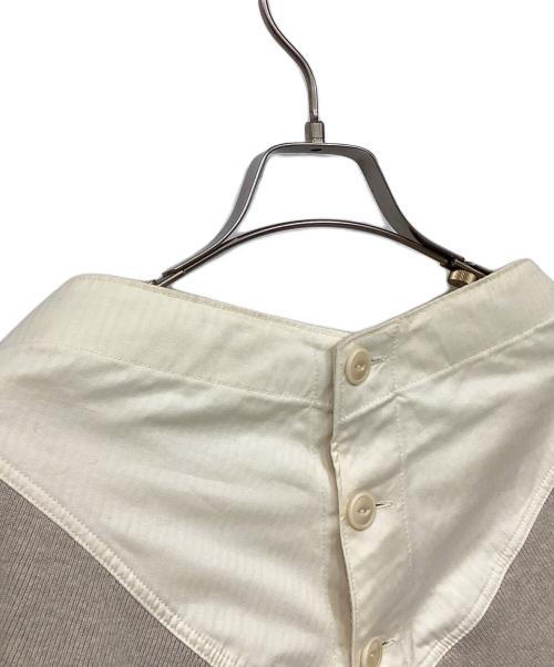 INSCRIRE（アンスクリア）INSCRIRE (アンスクリア) Under bolero ベージュ サイズ:FREEの古着・服飾アイテム