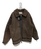 TODAYFULトゥデイフル）の古着「Flight Over Jacket」｜ブラウン
