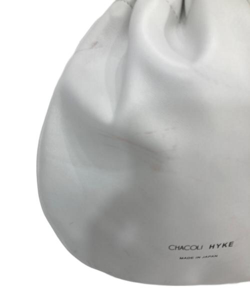 HYKE（ハイク）HYKE (ハイク) CHACOLI (チャコリ) ショルダーポーチ ホワイトの古着・服飾アイテム