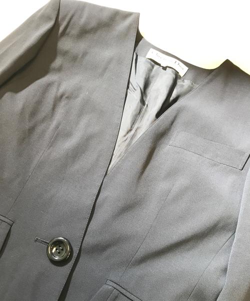 Christian Dior（クリスチャン ディオール）Christian Dior (クリスチャン ディオール) セットアップスーツ ネイビー サイズ:11の古着・服飾アイテム