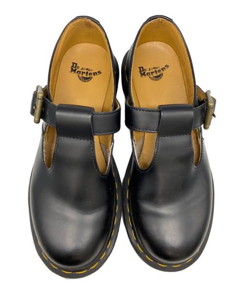 Dr.Martens（ドクターマーチン）Dr.Martens (ドクターマーチン) POLLEY Tバーシューズ ブラック サイズ:22㎝の古着・服飾アイテム