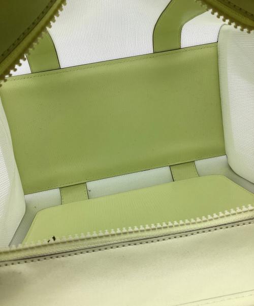 Kate Spade（ケイトスペード）Kate Spade (ケイトスペード) キップメッシュスモールトート イエロー サイズ:-の古着・服飾アイテム