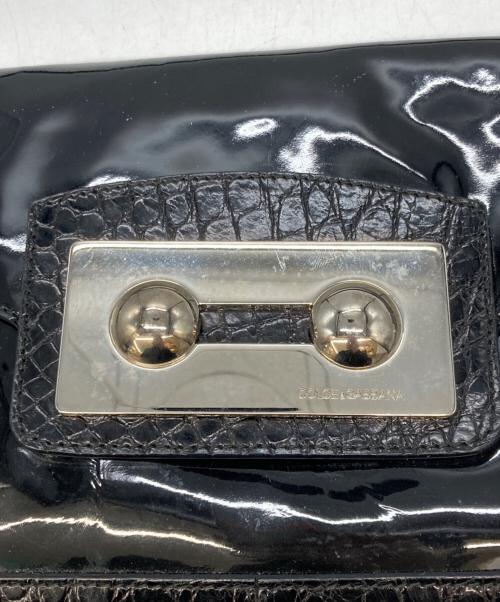 DOLCE & GABBANA（ドルチェ＆ガッバーナ）DOLCE & GABBANA (ドルチェ＆ガッバーナ) ワンショルダーバッグ ブラック サイズ:-の古着・服飾アイテム