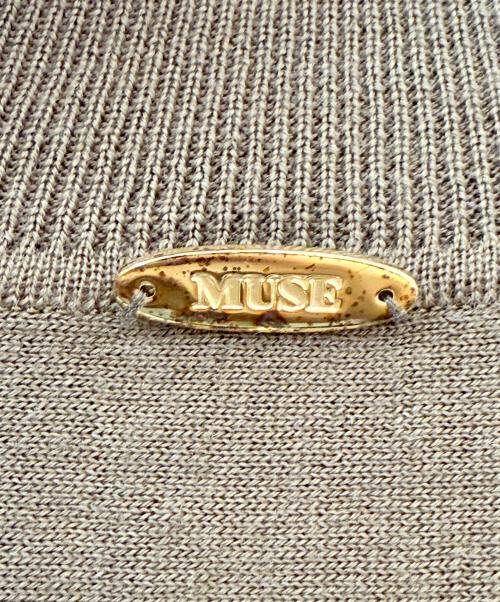 MUSE de Deuxieme Classe（ミューズ ドゥーズィエム クラス）MUSE de Deuxieme Classe (ミューズ ドゥーズィエム クラス) MILLENNIUM タートルネック ポンチョ ブラウン サイズ:Freeの古着・服飾アイテム