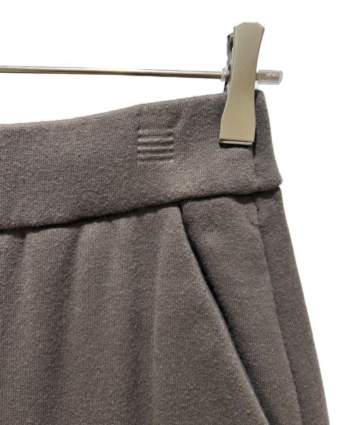 AP STUDIO（エーピーストゥディオ）AP STUDIO (エーピーストゥディオ) Wool Blend Sweat Skirt ウールミックススウェットスカート/EY40 ブラウン サイズ:36の古着・服飾アイテム