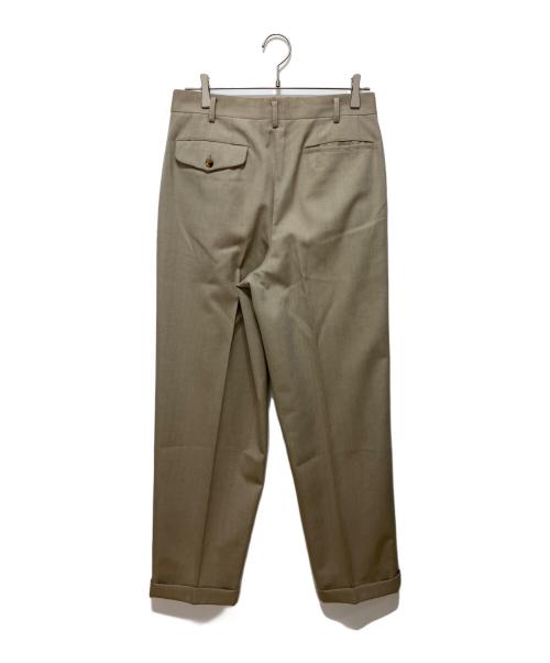 COMME des GARCONS HOMME（コムデギャルソン オム）COMME des GARCONS HOMME (コムデギャルソン オム) ウール2タックパンツ ベージュ サイズ:Sの古着・服飾アイテム