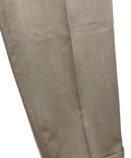 COMME des GARCONS HOMME（コムデギャルソン オム）COMME des GARCONS HOMME (コムデギャルソン オム) ウール2タックパンツ ベージュ サイズ:Sの古着・服飾アイテム