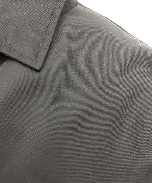 JIL SANDER（ジルサンダー）JIL SANDER (ジルサンダー) ライナー付ステンカラーコート ブラック サイズ:46の古着・服飾アイテム
