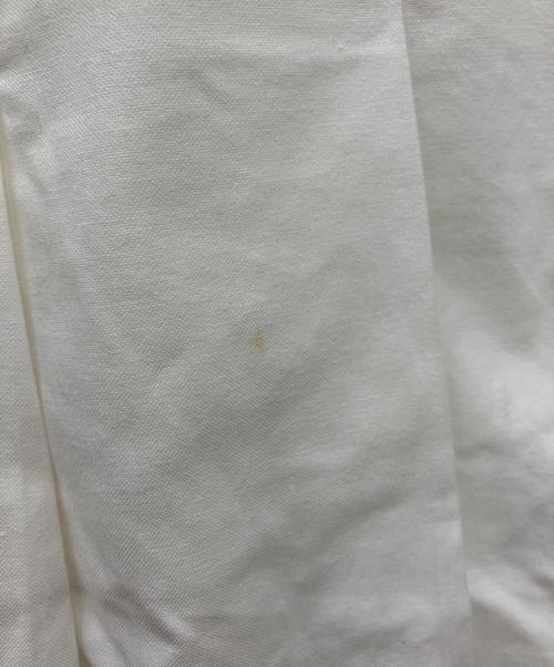 masu（エムエーエスユー）masu (エムエーエスユー) LUCIE PLEATED SHORTS ホワイト サイズ:46の古着・服飾アイテム