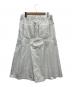 masu (エムエーエスユー) LUCIE PLEATED SHORTS ホワイト サイズ:46：8000円
