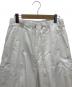 中古・古着 masu (エムエーエスユー) LUCIE PLEATED SHORTS ホワイト サイズ:46：8000円