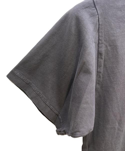 masu（エムエーエスユー）masu (エムエーエスユー) バックプリントTシャツ グレー サイズ:48の古着・服飾アイテム