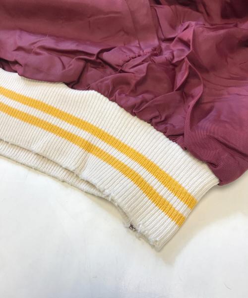 RUSSELL SOUTHERN CO（ラッセル・サザン・カンパニー）RUSSELL SOUTHERN CO (ラッセル・サザン・カンパニー) 60'S ハーフジップ ナイロンジャケット バーガンディー サイズ:Lの古着・服飾アイテム