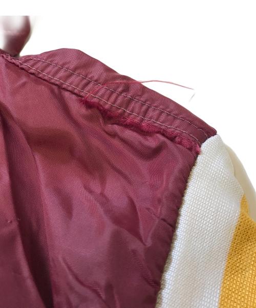 RUSSELL SOUTHERN CO（ラッセル・サザン・カンパニー）RUSSELL SOUTHERN CO (ラッセル・サザン・カンパニー) 60'S ハーフジップ ナイロンジャケット バーガンディー サイズ:Lの古着・服飾アイテム