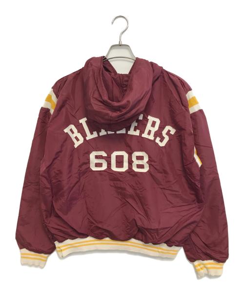 RUSSELL SOUTHERN CO（ラッセル・サザン・カンパニー）RUSSELL SOUTHERN CO (ラッセル・サザン・カンパニー) 60'S ハーフジップ ナイロンジャケット バーガンディー サイズ:Lの古着・服飾アイテム