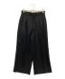 masu（エムエーエスユー）の古着「CLASSIC WIDE TROUSERS　MCFW-PT0821」｜ブラック