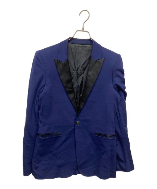 JOHN LAWRENCE SULLIVAN（ジョン ローレンス サリバン）JOHN LAWRENCE SULLIVAN (ジョン ローレンス サリバン) ニットポンチ セットアップ ネイビー サイズ:SIZE34の古着・服飾アイテム