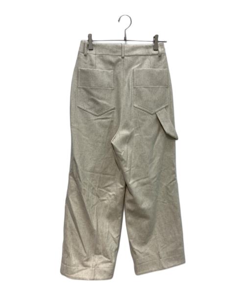 TODAYFUL（トゥデイフル）TODAYFUL (トゥデイフル) Wool Painter Pants　25AW アイボリー サイズ:38 未使用品の古着・服飾アイテム