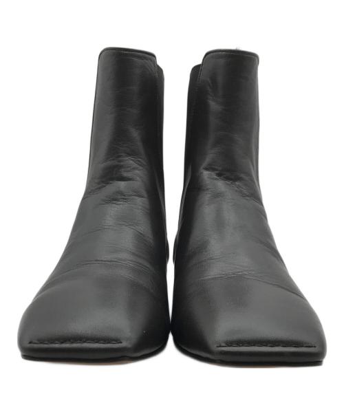 quartierglam（カルチェグラム）quartierglam (カルチェグラム) サイドゴアブーツ/チェルシーブーツ ブラウン サイズ:38の古着・服飾アイテム