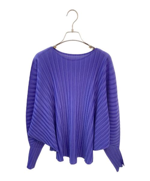 PLEATS PLEASE（プリーツプリーズ）PLEATS PLEASE (プリーツプリーズ) プリーツブラウス パープル サイズ:3の古着・服飾アイテム